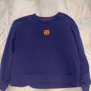 FC Barcelona Embroided Sweatshirt